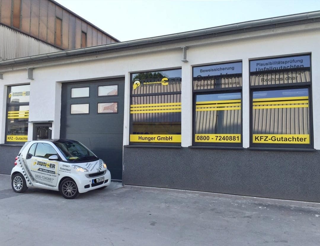 Kfz-Gutachter Düsseldorf – Ingenieurbüro Hunger – Unfallgutachten & Schadengutachten